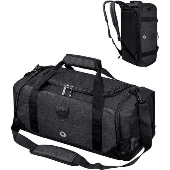 Gym Duffle Bag Backpack Waterproof Sports Duffel Bags Travel Weekender Bag